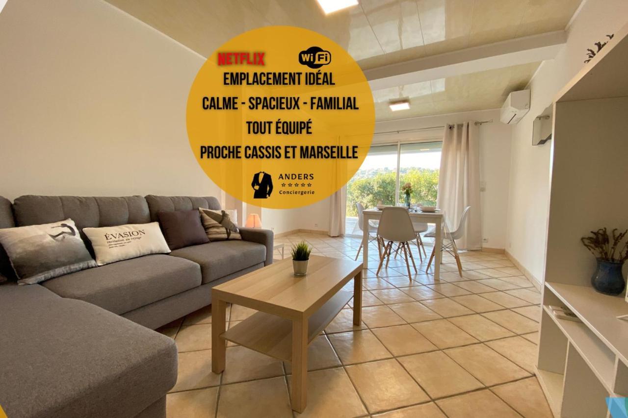 ☆ L'Evasion En Provence ☆ Clim-Wifi-Netflix ☆ Lejlighed Carnoux-en-Provence Eksteriør billede